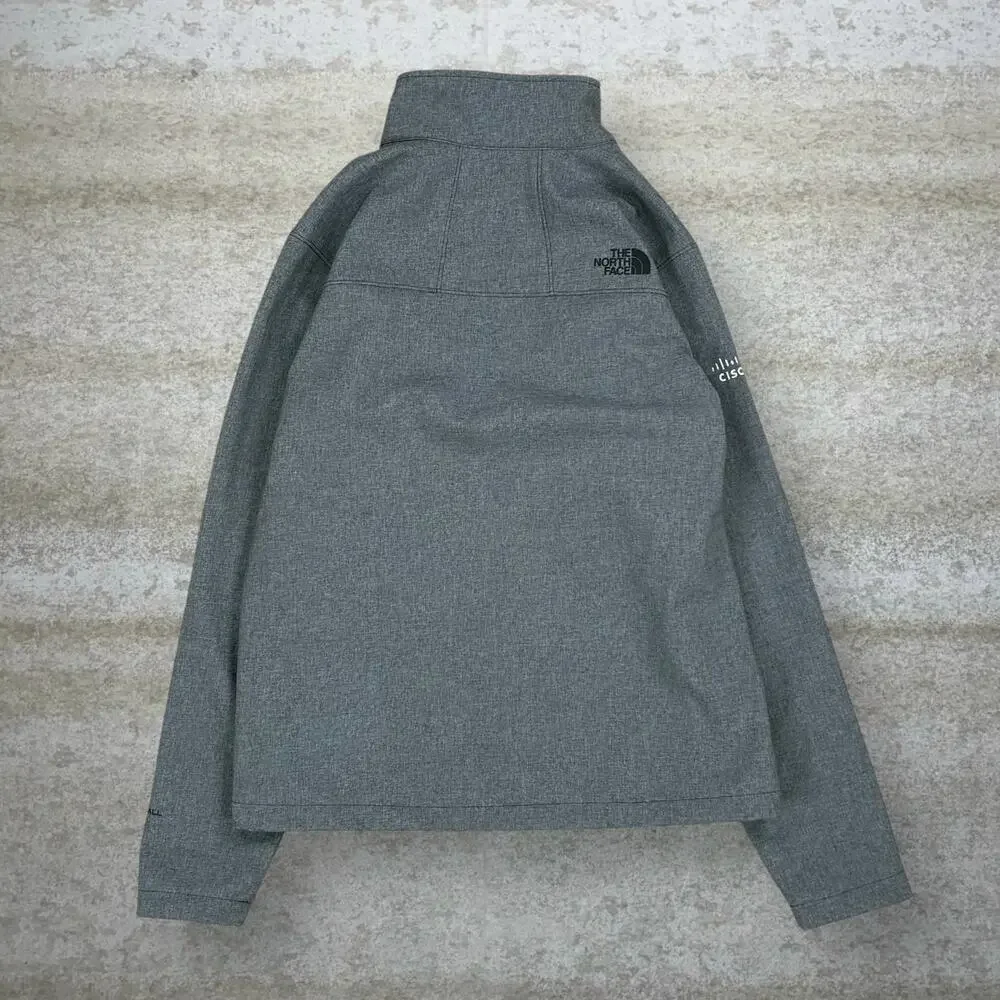 Vintage Y2K The North Face Windbreaker Jacket Mens M Grey Wind Wall Full Zip